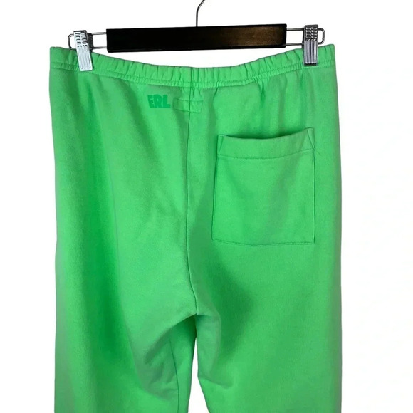 ERL Neon Green Lounge Joggers - Picture 8 of 12